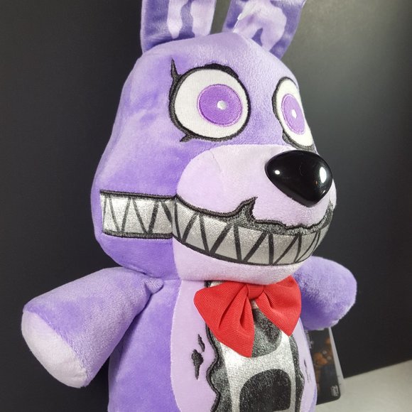 FNAF Funko Five Nights at Freddys Nightmare Bonnie 10" Big Plush HT EX - Picture 3 of 4